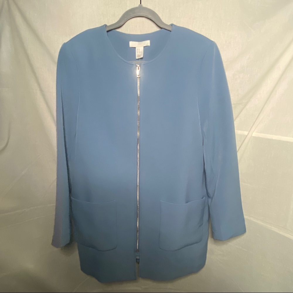 H&M Blue Short Coat